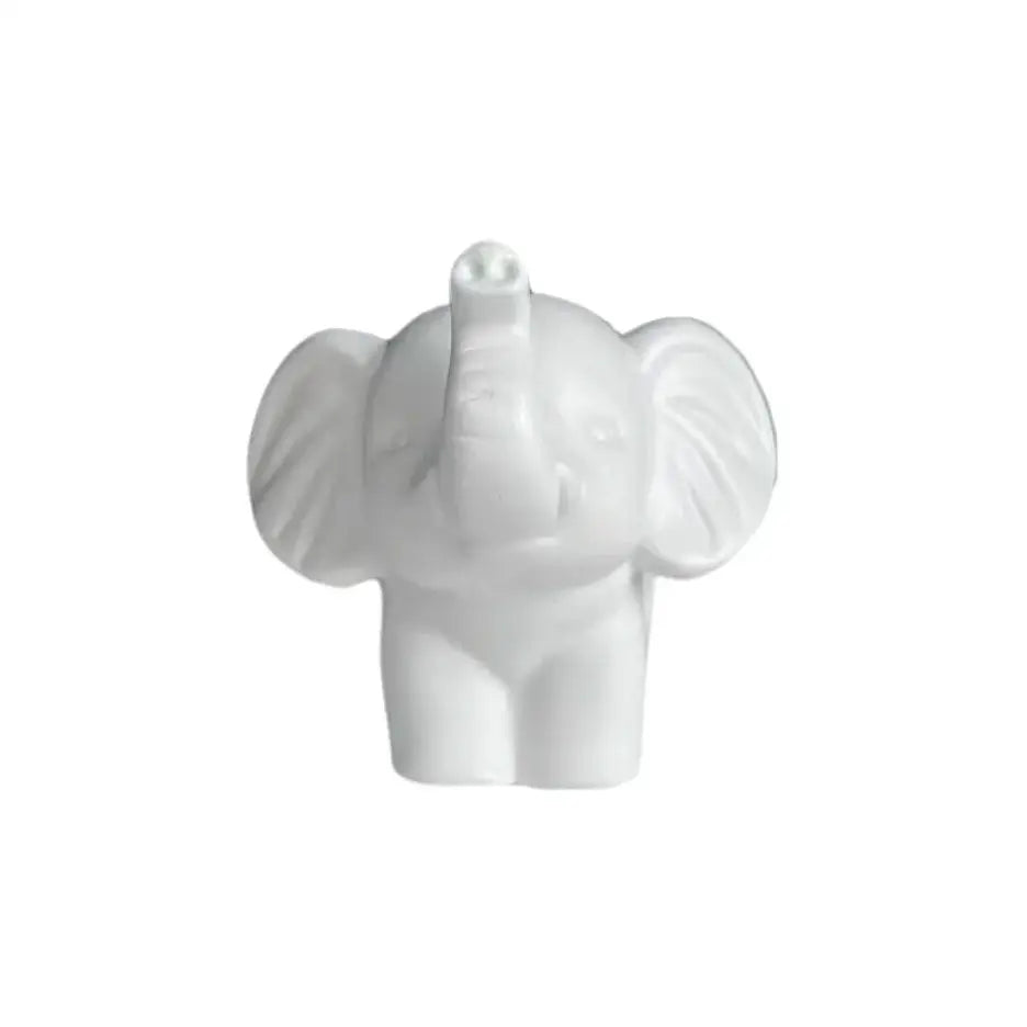 Nordic Style Black and White Golden Elephant Figurine, Auspicious Meaning Home Decoration Item, Stylish and Exquisite Decoration for Living Room and Study, Conveying a Warm Atmosphere