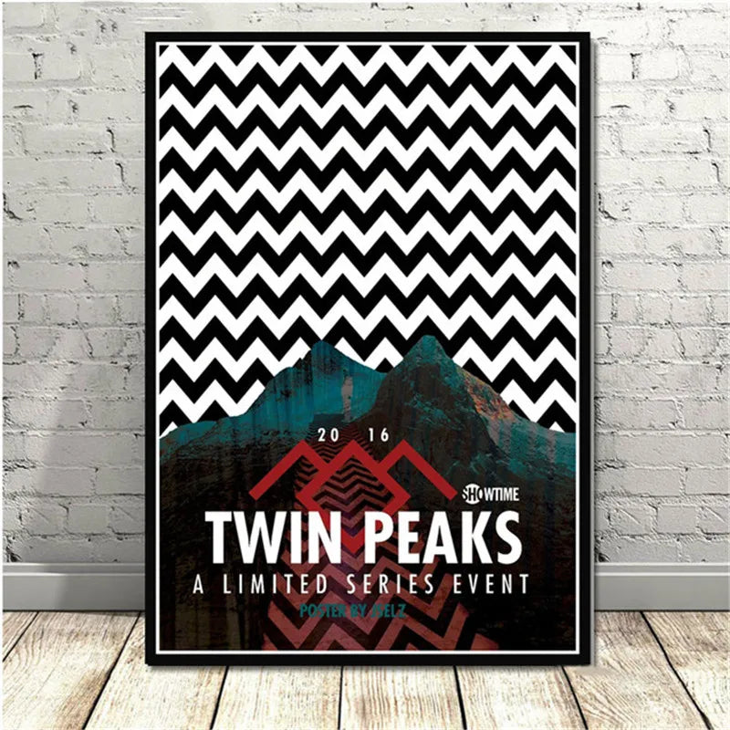 Twin Peaks TV Series Shows Classic Movie Anime Poster And Prints Canvas Painting Art Wall Pictures For Living Room Home Decor