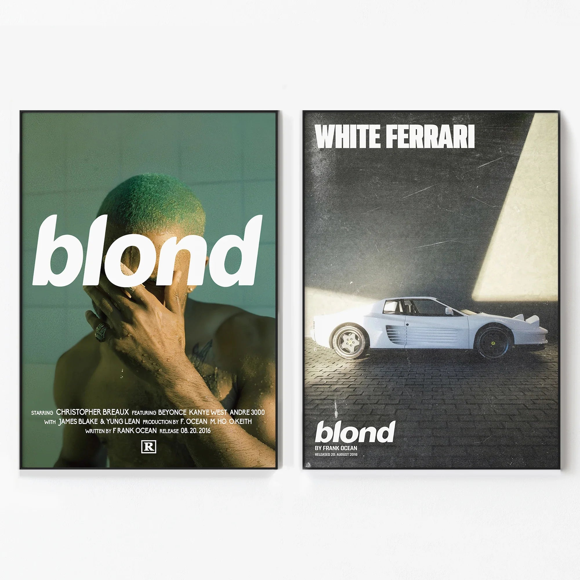 Modern Blond Frank Ocean Hypebeast Rap Fashion Album Wall Art Canvas Painting Posters For Living Room Home Decor