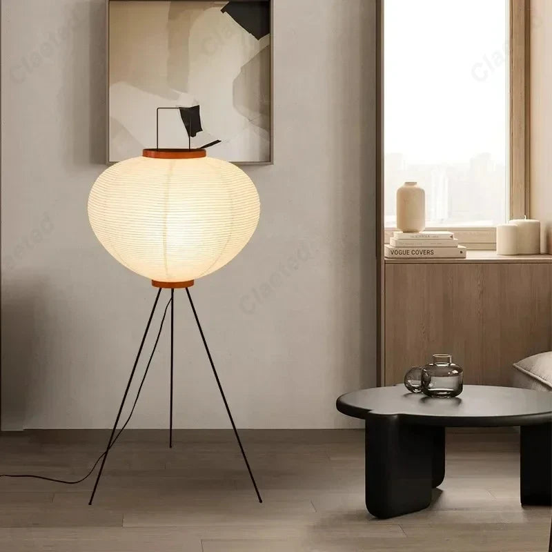 Creative Atmosphere LED Rice Paper Floor Lamp E27 Home Living Room Bedroom Dining Room Decoration Lighting Fixtures