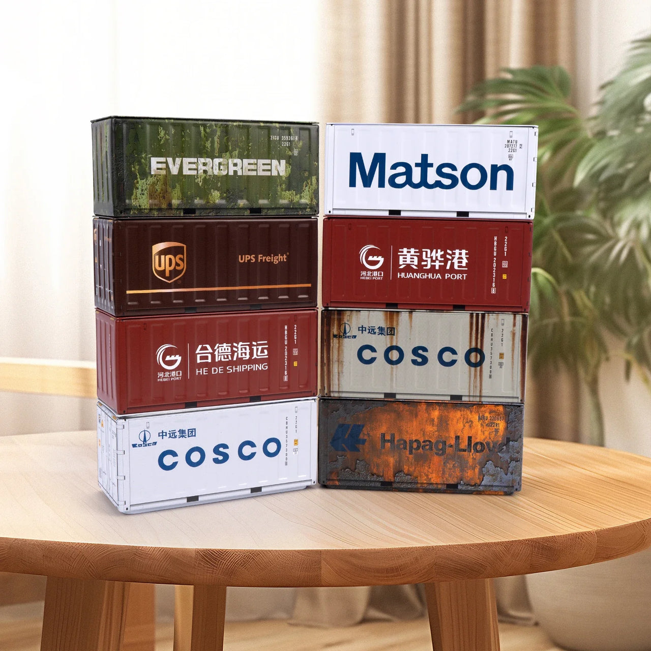 Miniature Storage Iron Box Mini Iron Storage Box Desktop Mini Container Model Creative Decoration Collect Small Item Xmas Gifts