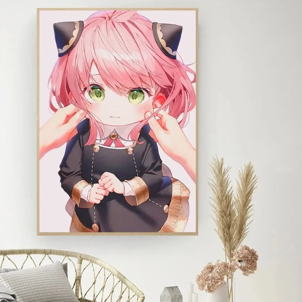 Classic Retro Wall Art, Anime 