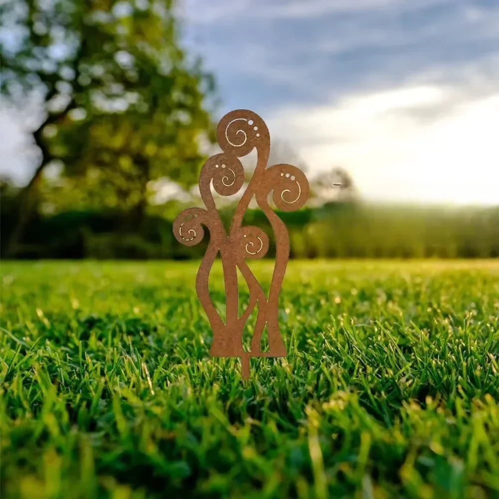 Beautiful 1PC Wrought Iron Metal Outdoor Garden Decor Unleashing Endless Creativity To Transform Your Courtyard with Charm