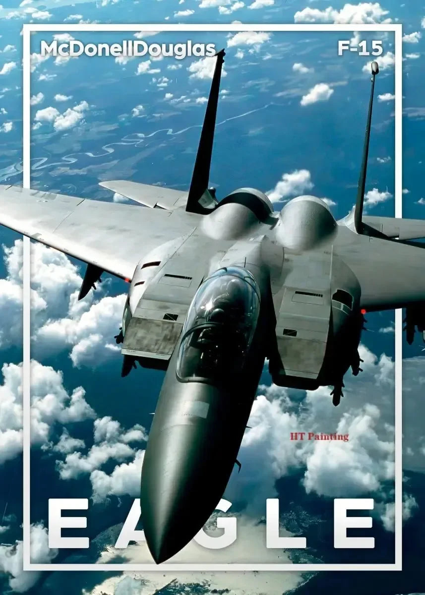Classic Wall Art World Aircraft F16 Blackbird Fighter Jet HD Canvas Printed Poster Home Living Room Bedroom Decorative Pictures