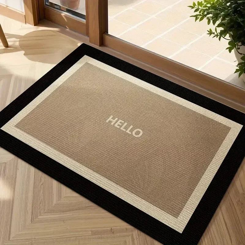 VIKAMA, Hello! Welcome To Our Floor Mat - a Durable And Stain-Resistant Indoor And Outdoor Entrance Carpet For Home Decoration.
