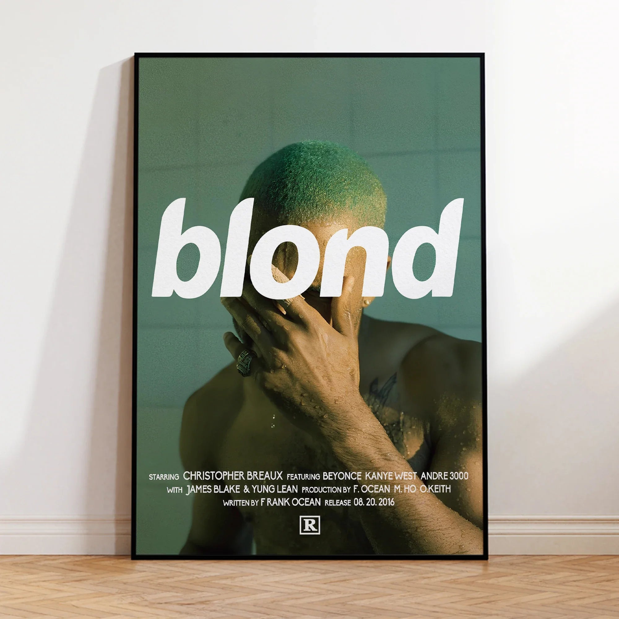 Modern Blond Frank Ocean Hypebeast Rap Fashion Album Wall Art Canvas Painting Posters For Living Room Home Decor