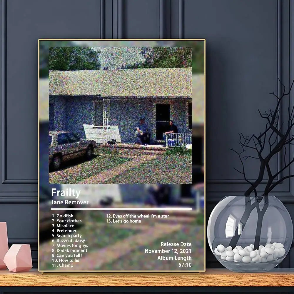 Musician Jane Remover Poster HD Art Sticky Wall Waterproof Home Living Room Bar Decoration