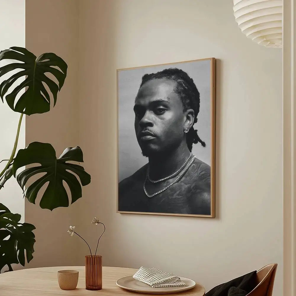 Singer Gunna Hot Album Cover Poster HD Art Sticky Wall Waterproof Home Living Room Bar Decoration