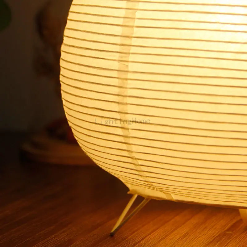 Paper Lantern Desk Lamp Japanese Bedroom Bedside Night Light Home Decorations Creative Paper Lampshade Table Lamp Drop Shipping