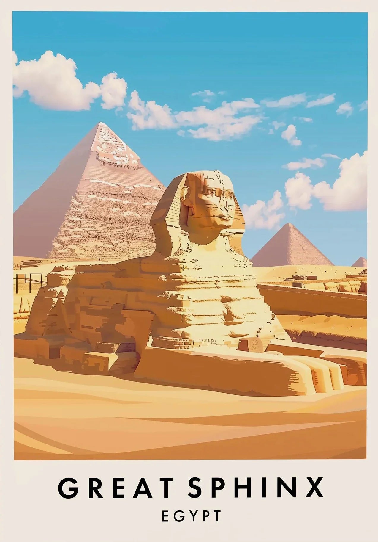 Africa Travel Art Seychelles Luxor Temple Karnak Poster City Landscape Poster Prints Asia Scenery Canvas Art Painting Home Decor