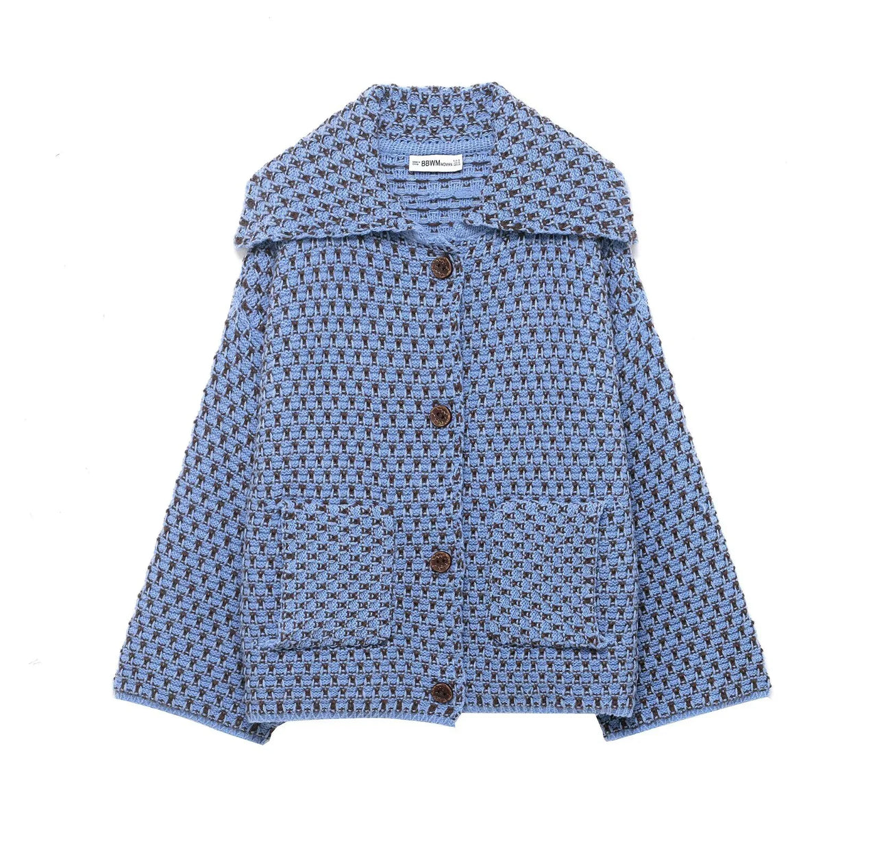 Korean style women's autumn and winter 2025 new loose and slimming casual knitted cardigan temperament jacket