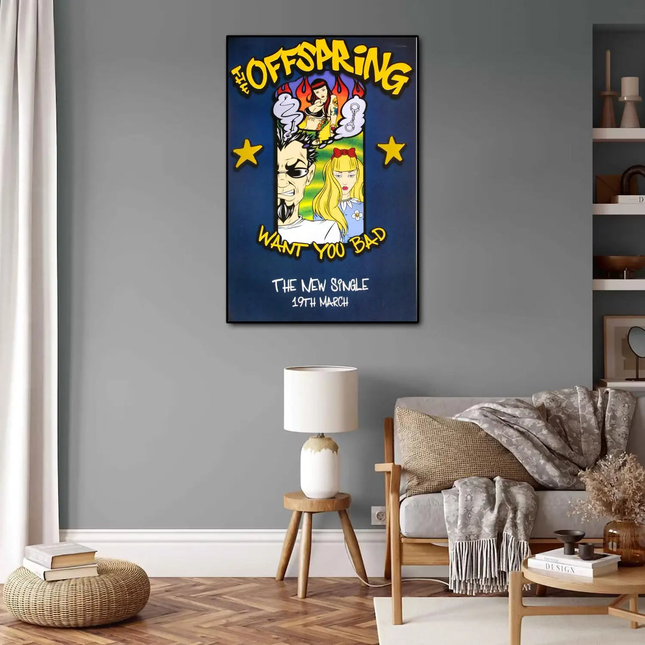 the offspring Anime Video Game Canvas Art Poster and Wall Art Picture Print Modern Family bedroom Decor Posters