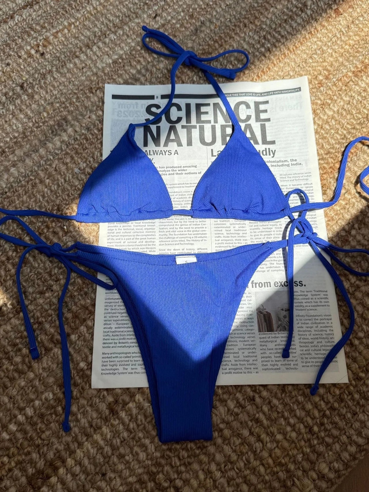 Sexy Brown Bikini 2026 Women Solid Red Halter Push Up Bra Tie Side Triangle Swimsuit Summer Bathing Suit Lace Up Micro Swimwear