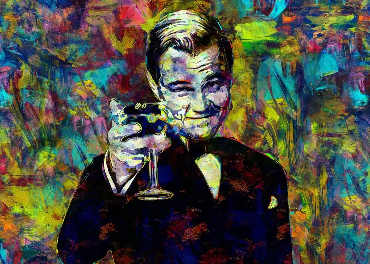 Classic Abstract Wall Art Creative Graffiti The Great Gatsby Canvas Print Poster Home Living Room Bedroom Decorative Painting