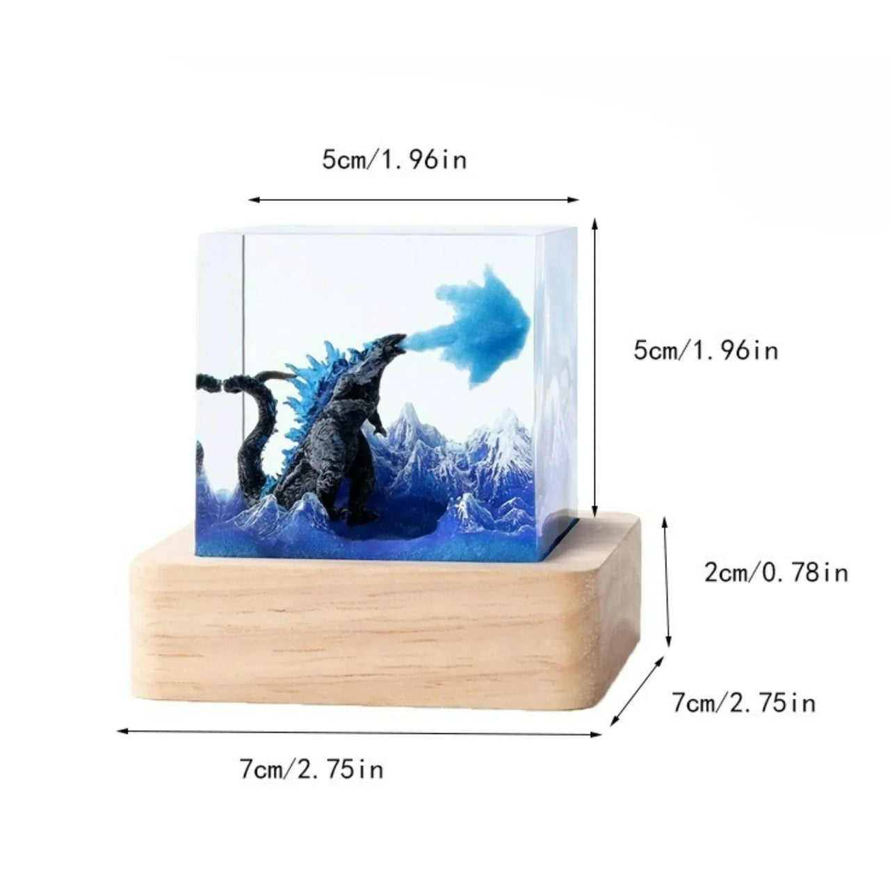 Seabed Exploration Organism Resin Table Light 2 Divers Resin Table Light Deep Sea Diver Night Light Bedroom Office Desk Decor
