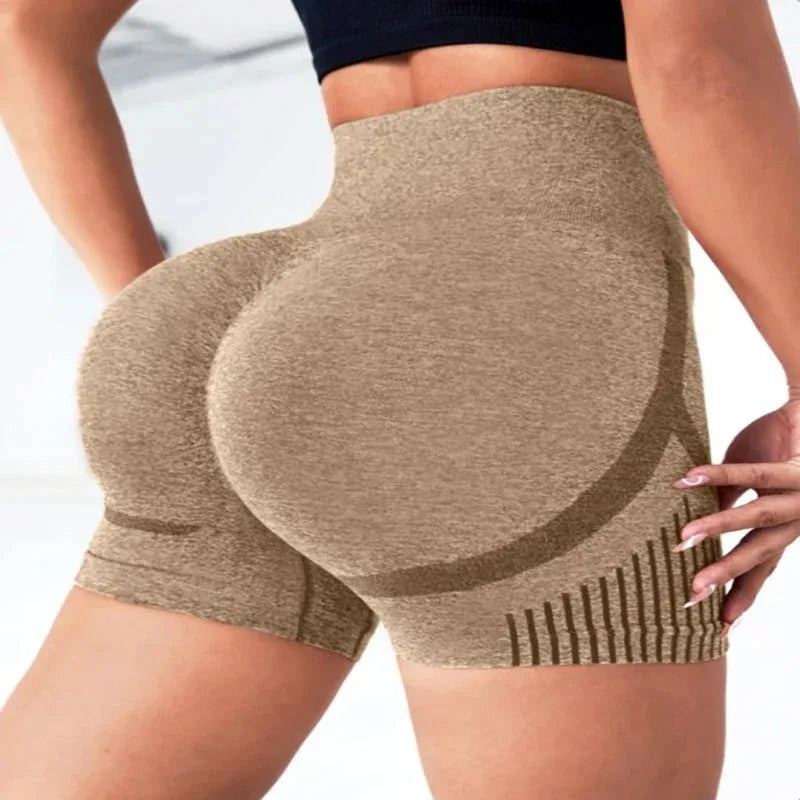 Yoga Underpants Seamless High-Elasticity High-Waist Quick-Drying Casual Sports Yoga Shorts Women's