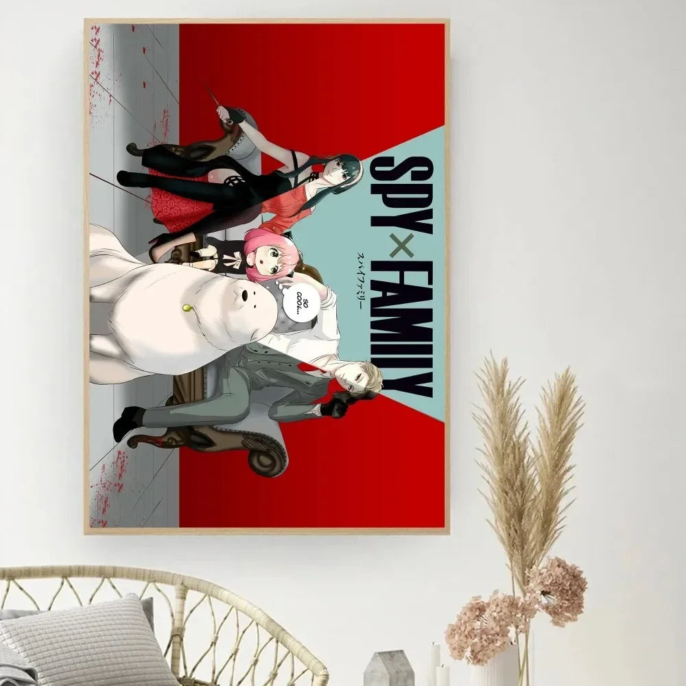 Classic Retro Wall Art, Anime 