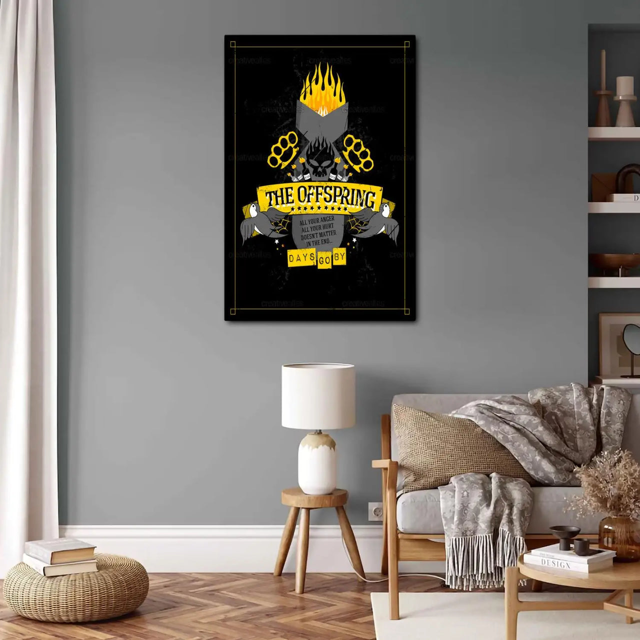 the offspring Anime Video Game Canvas Art Poster and Wall Art Picture Print Modern Family bedroom Decor Posters