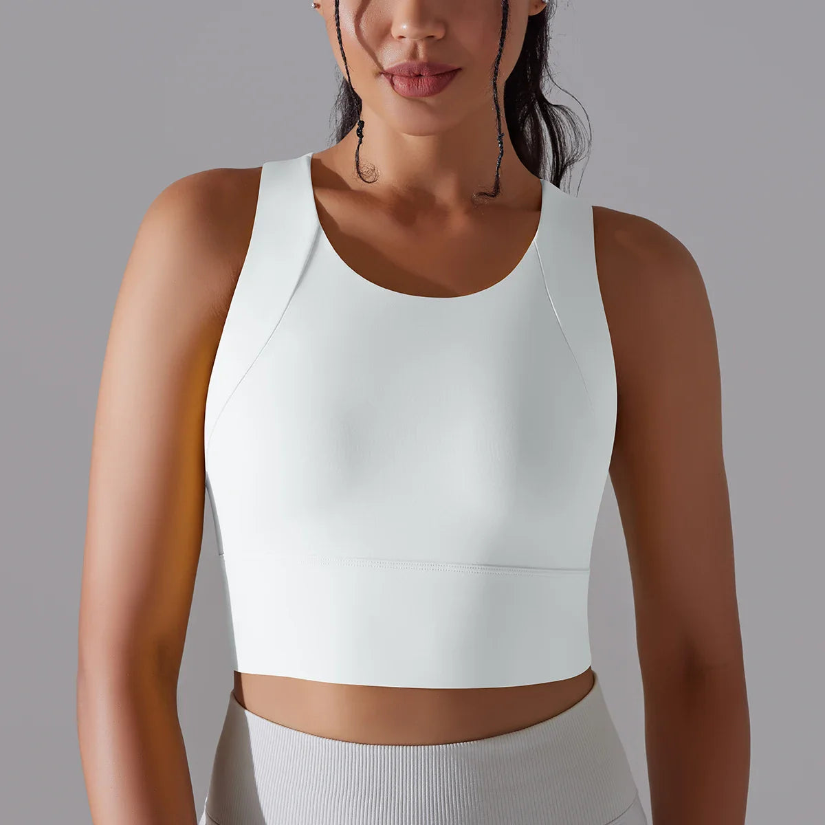 Nylon Sexy Women's Sports Bra Top Women Tight Elastic Gym Sport Yoga Bras Crop Top Yoga Clothes Stretch Women Sports Underwear