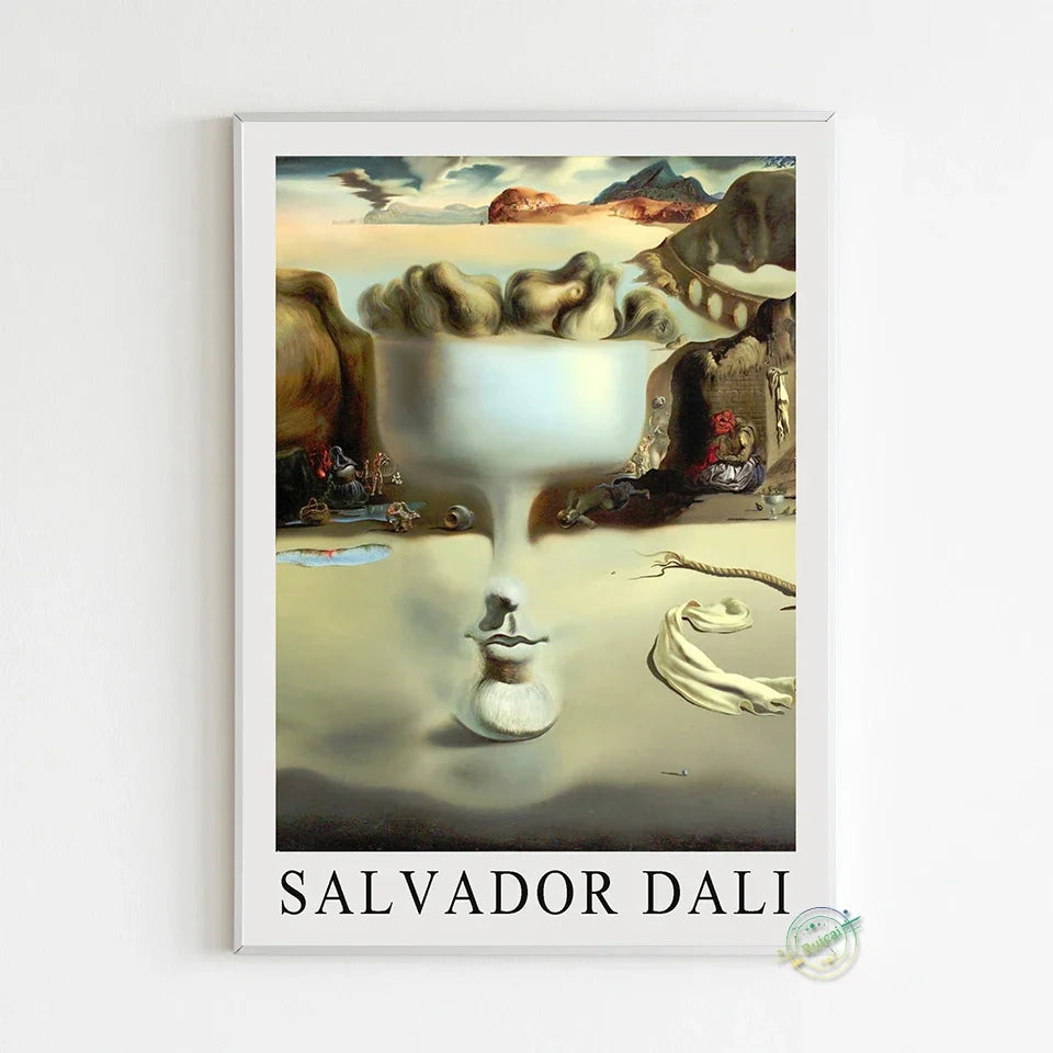 Salvador Dali Surrealism Poster Wall Art Canvas Painting Posters And Print Picture For Living Room Home Decoration Gift