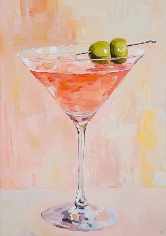 Food Kitchen Cocktail Wine Art Decor Canvas Printing Poster Kitchen Dining Room Living Room Aesthetic Wall Decor Foodies Prints