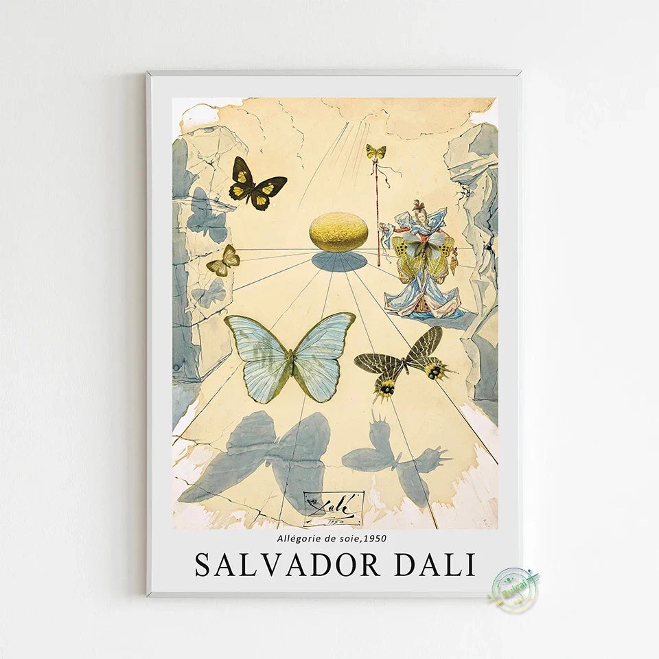 Salvador Dali Surrealism Poster Wall Art Canvas Painting Posters And Print Picture For Living Room Home Decoration Gift