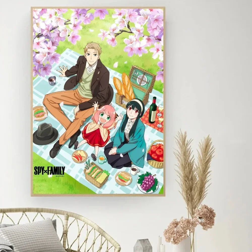 Classic Retro Wall Art, Anime 