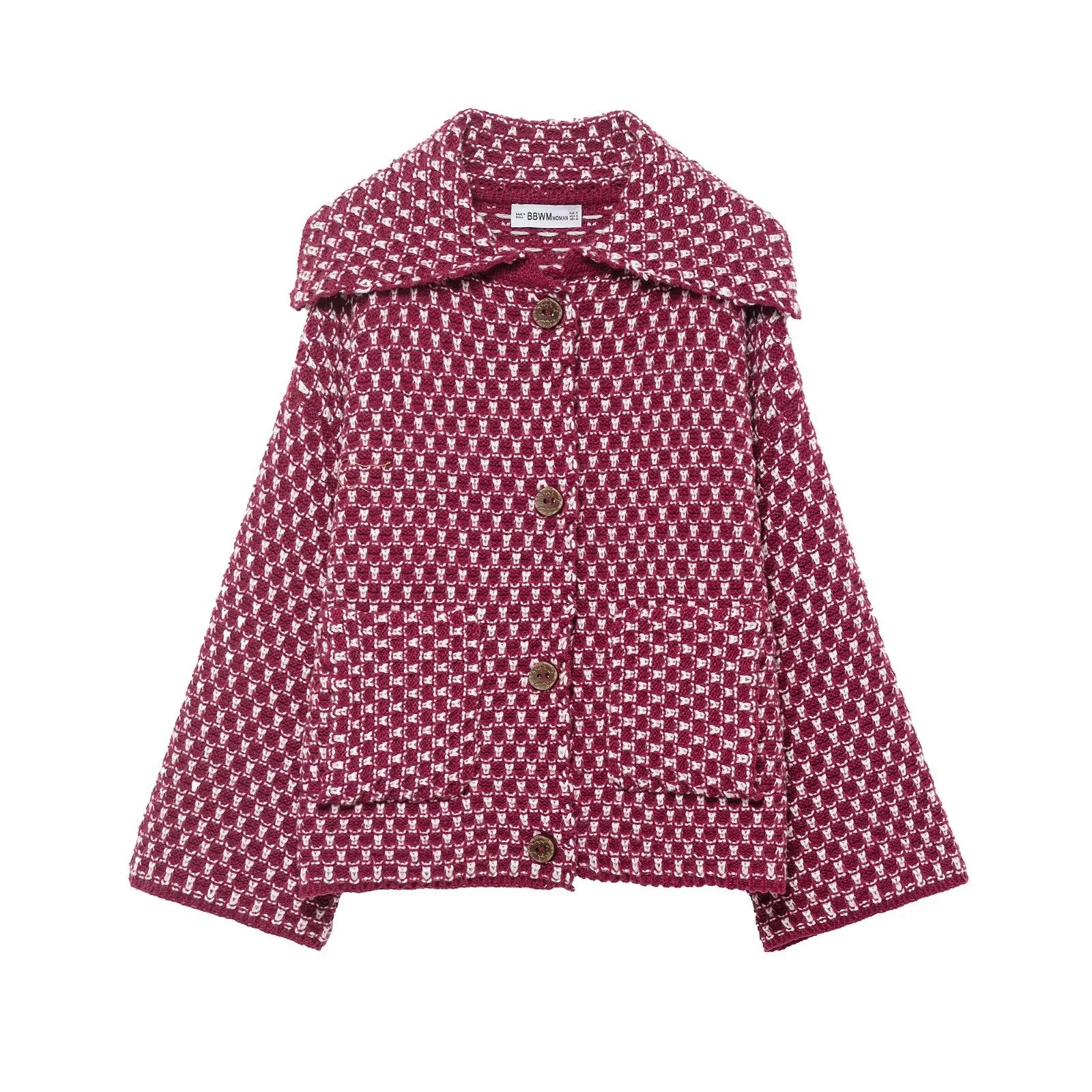 Korean style women's autumn and winter 2025 new loose and slimming casual knitted cardigan temperament jacket