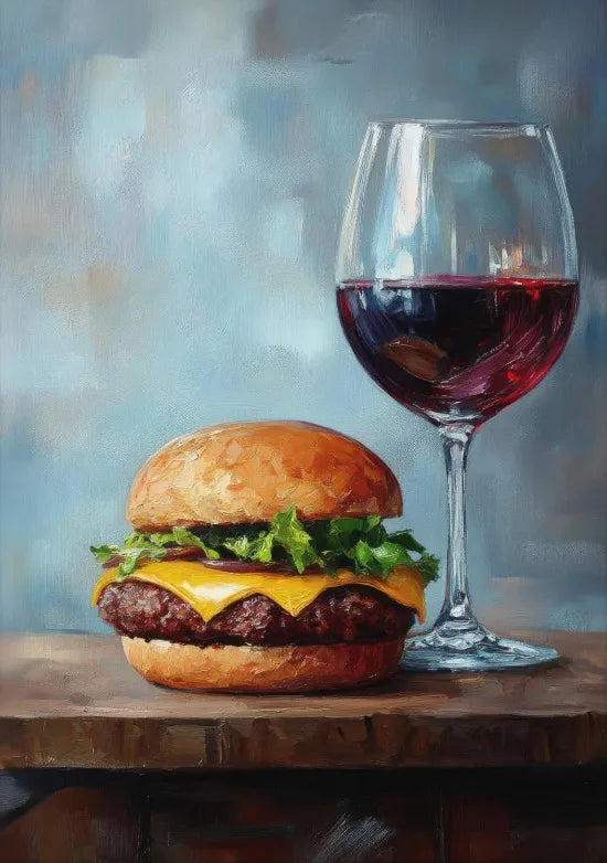 Food Kitchen Cocktail Wine Art Decor Canvas Printing Poster Kitchen Dining Room Living Room Aesthetic Wall Decor Foodies Prints