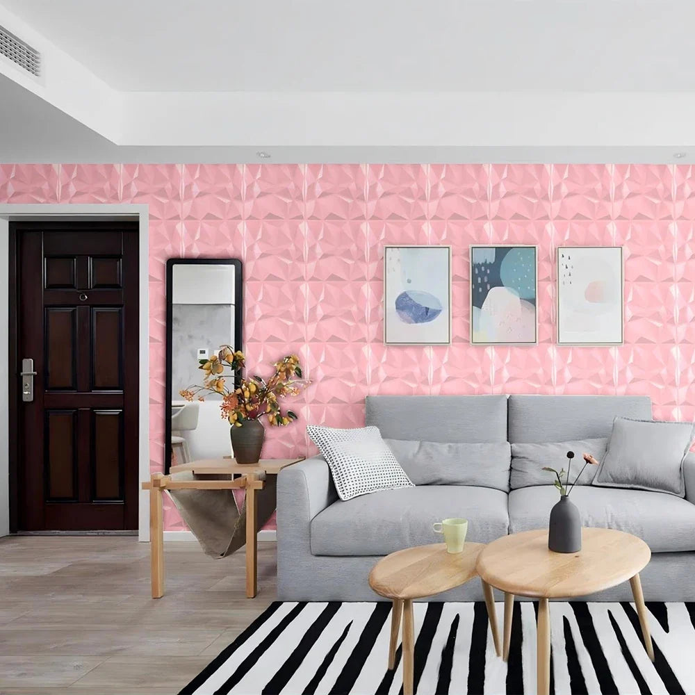 30CM Wall Panel 3D Fluted Texture Panel Wall Decoration for Living Room Bedroom Hotel Office Wall Background Interior Wall Decor