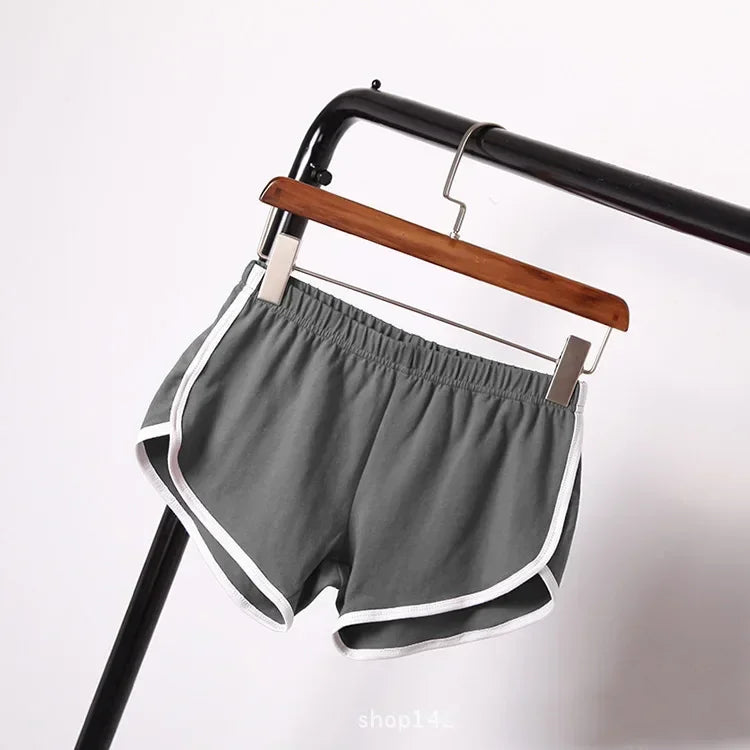 Sports Shorts Women Casual Fitness Shorts Cycling Running Wearing Causal Thin Anti-Walking Gym Yoga Hot Pants Bottoms Mujer