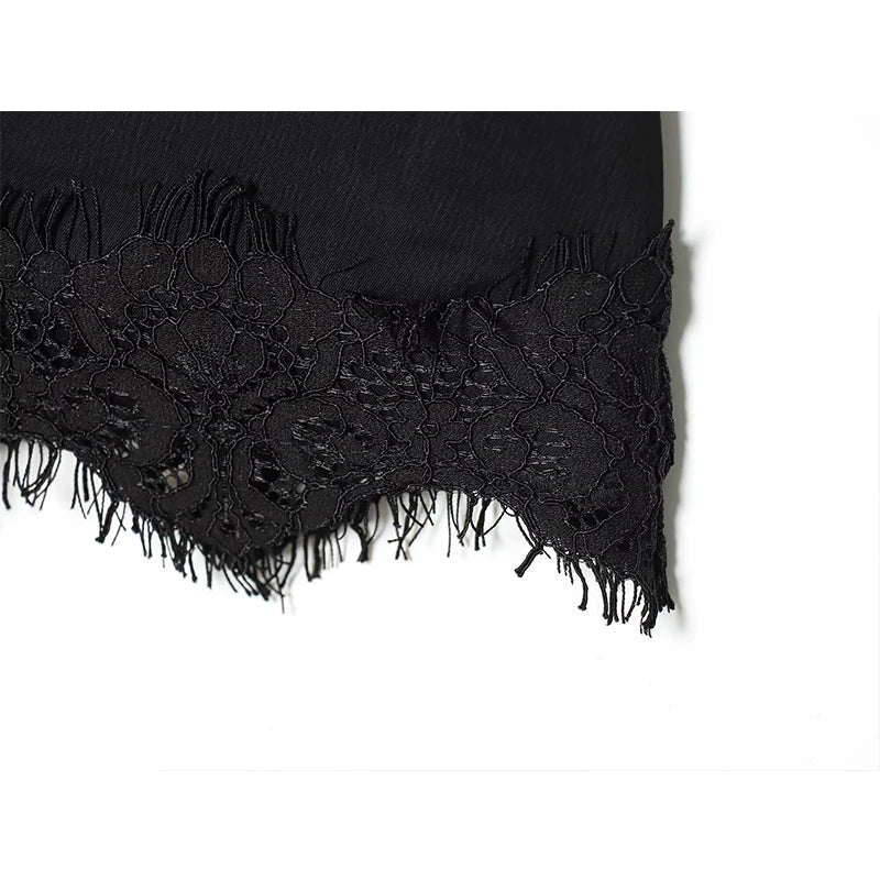 Women Mini Lace Skirt Sexy A-line Pleated High Waist Skirt for Women Spring Summer New Lace Short Skirt