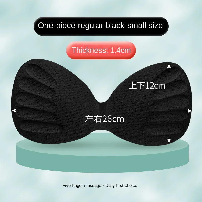Bra Inserts Chest Pad Soft Bra Enhancer Push Up Chest Padded Bikini Padded  Body-fitted Foam Sponge Swimsuit Padding