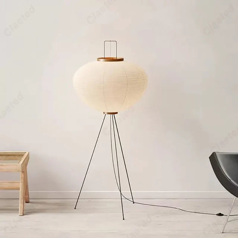 Creative Atmosphere LED Rice Paper Floor Lamp E27 Home Living Room Bedroom Dining Room Decoration Lighting Fixtures