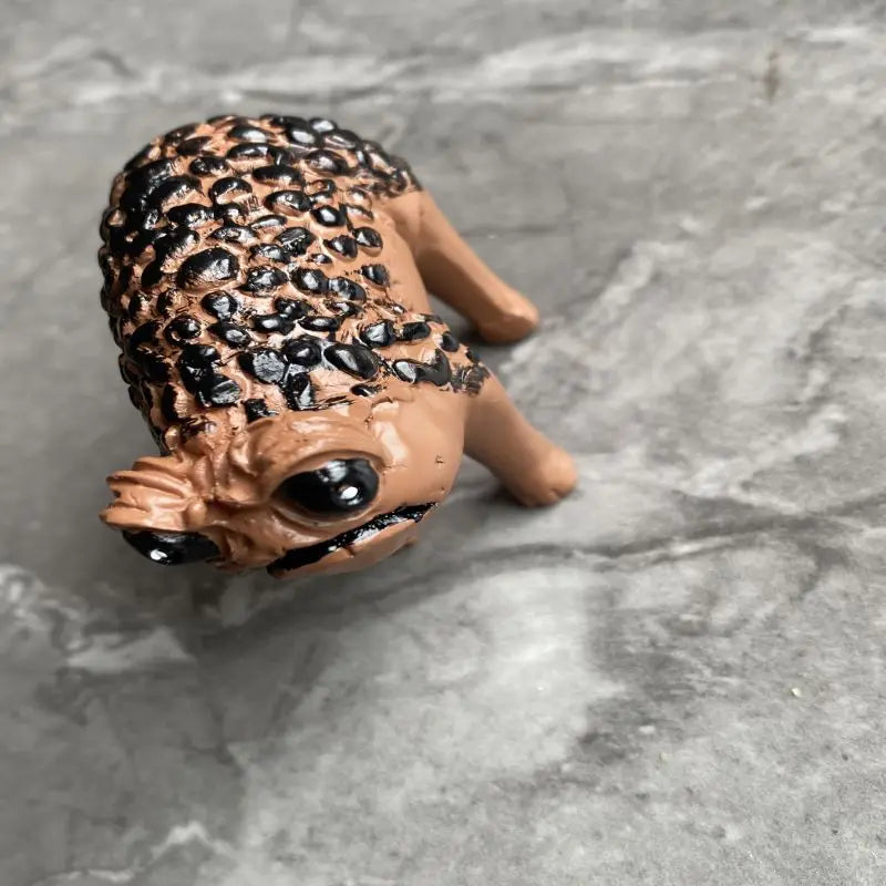Angry Toad Cute African Rain Frog Adorn Ugly Angry Outdoor Garden Terrace Frog Ornament Statue