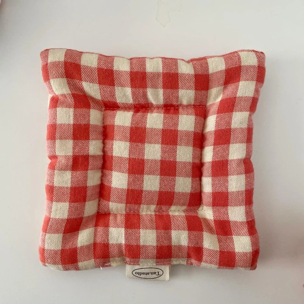 Coaster Fresh Pastoral Style Cotton Coaster Cloth Insulation Pad Table Mat Placemat Home Decoration Kitchen Accessories