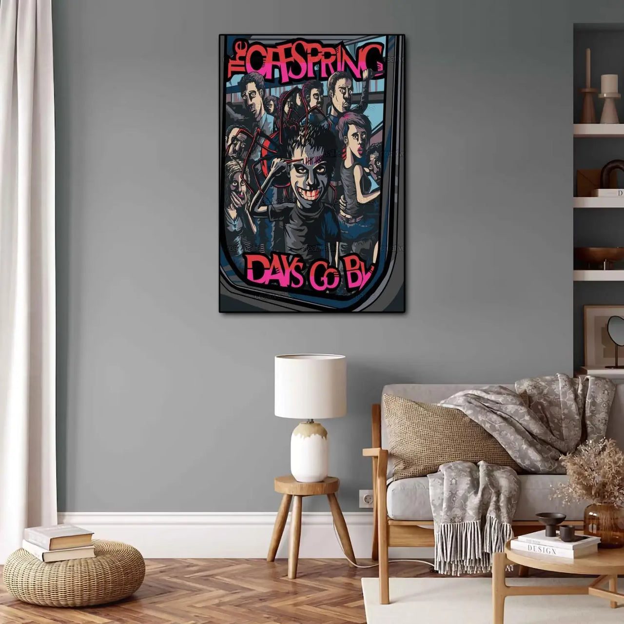 the offspring Anime Video Game Canvas Art Poster and Wall Art Picture Print Modern Family bedroom Decor Posters