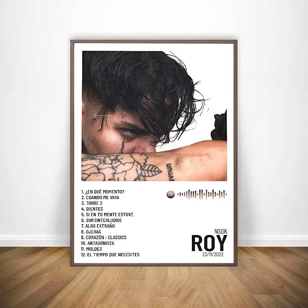 Rapper Nsqk Poster Sticky Wall Art Printing Waterproof Home Living Bed Room Bar Aesthetic Decor
