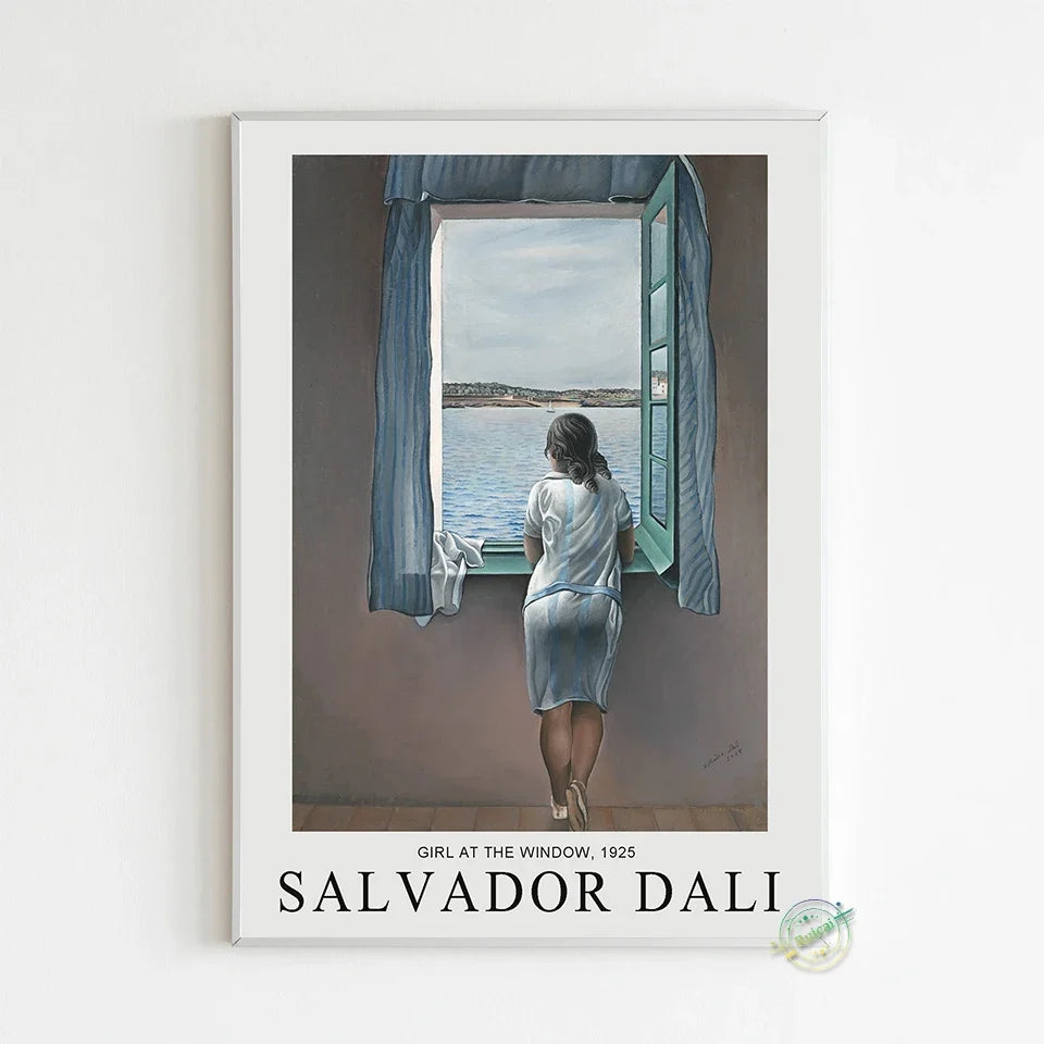 Salvador Dali Surrealism Poster Wall Art Canvas Painting Posters And Print Picture For Living Room Home Decoration Gift