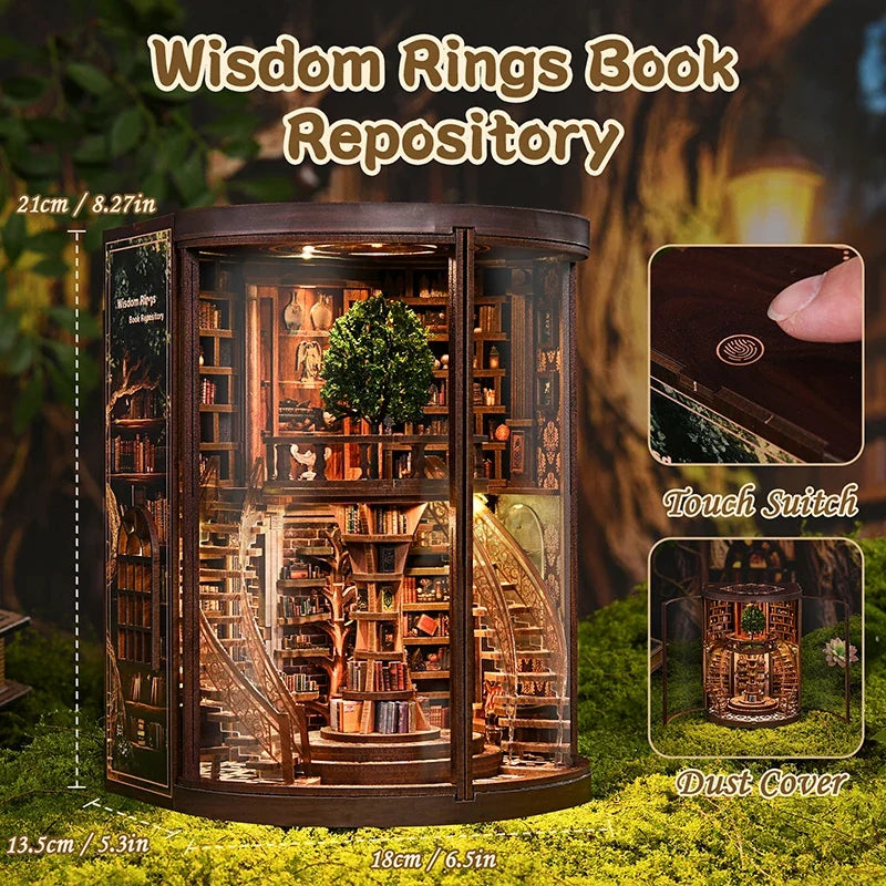3D Book Niche 