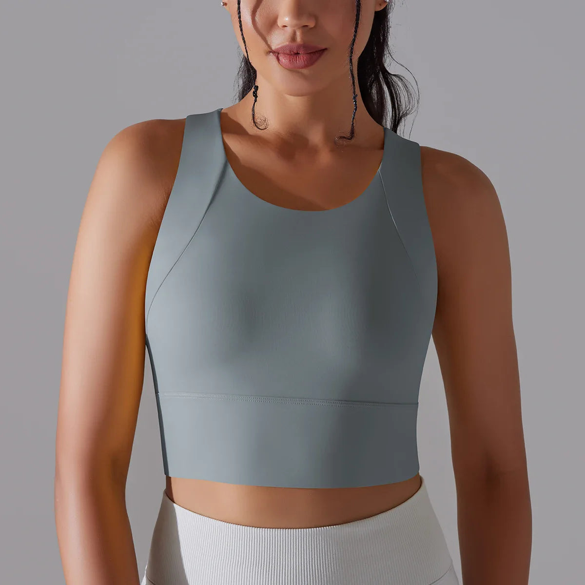 Nylon Sexy Women's Sports Bra Top Women Tight Elastic Gym Sport Yoga Bras Crop Top Yoga Clothes Stretch Women Sports Underwear