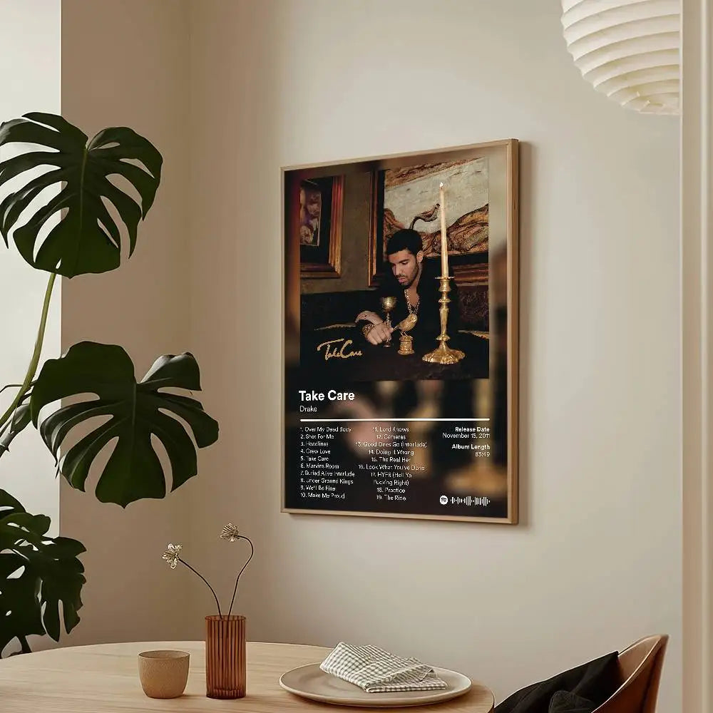 Singer Drake Some Sexy Songs 4 U Hot Album Poster HD Art Sticky Wall Waterproof Home Living Room Bar Decoration