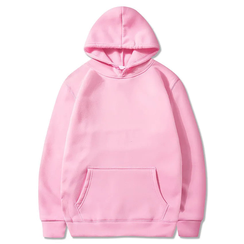 Women's Solid Color Pocket Hoodies Sports Fitness Sweatshirts Fashionable Casual Pullovers Multi Color