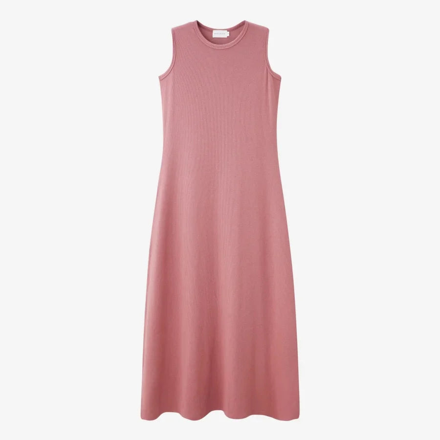 AS 2025 summer ribbing closed-fit wrap tops + Aline dress high Stretch matching sets