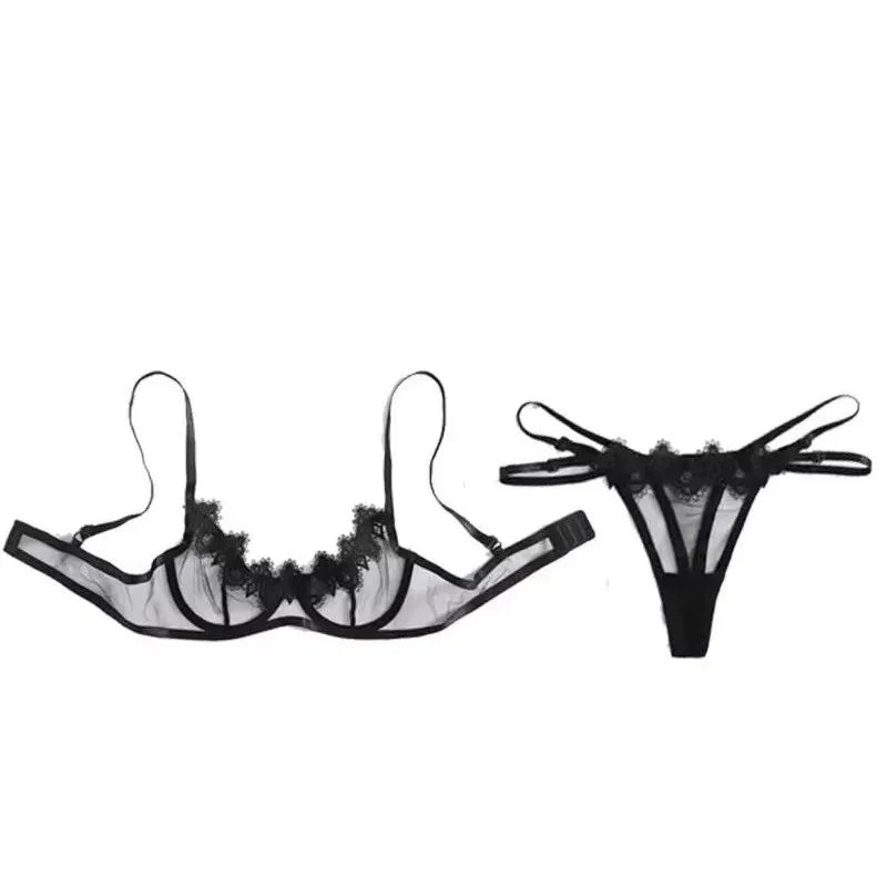 Sexy Lingerie for Women Underwear Panty Set Play See through Lace Bodysuit Babydoll Sleepwear