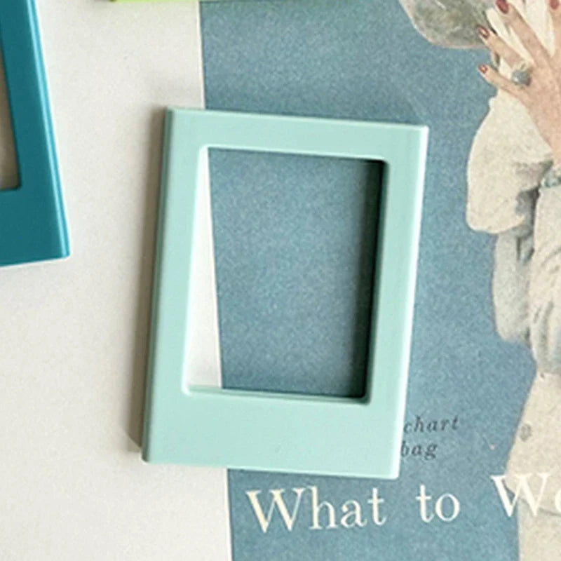 New Magnetic Picture Frames for Refrigerator 3 Inch Fridge Color Photo Frame Magnets Album Valentine's Day Gift Anniversary