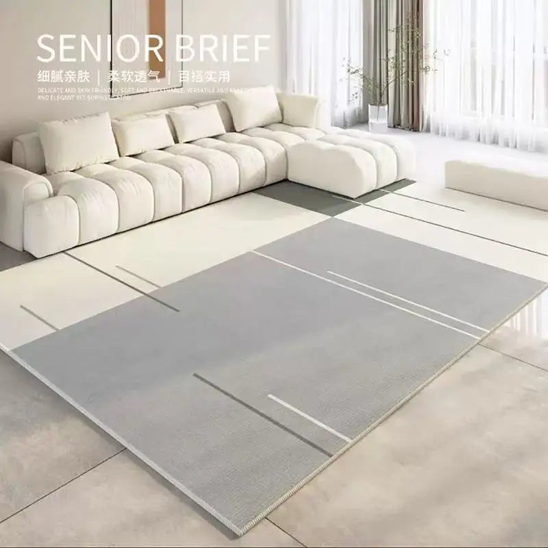 VIKAMA Modern Geometric Carpet Living Room Sofa Coffee Table Mat Room Decoration Bedroom Wardrobe Large Area Carpet