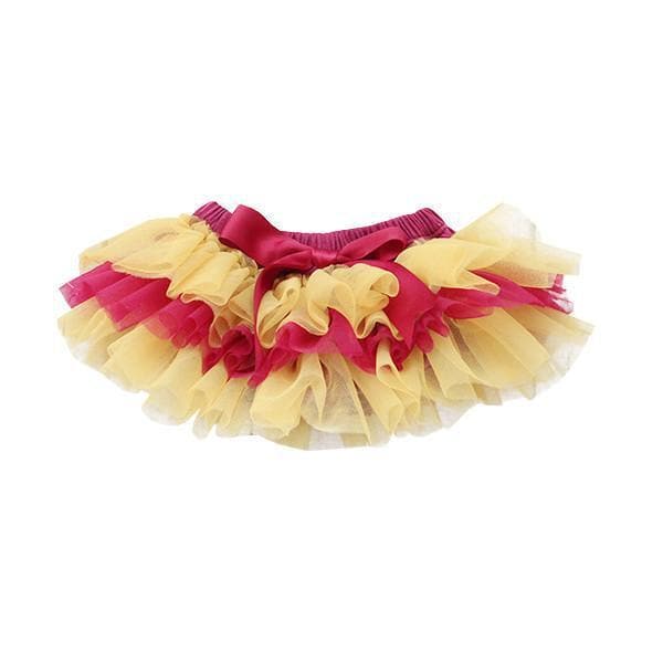 SALE Game Day Maroon and Gold Ruffle Tutu Bloomer