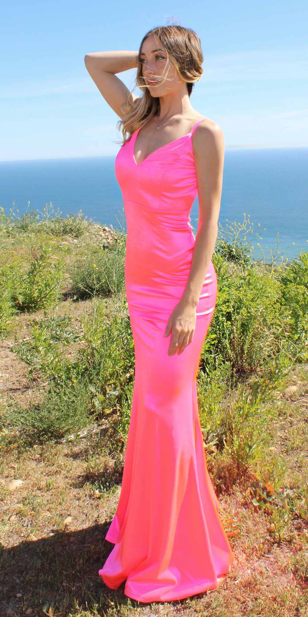 Astee SE016 Long Fitted Semi Formal Gown by Cinderella Divine