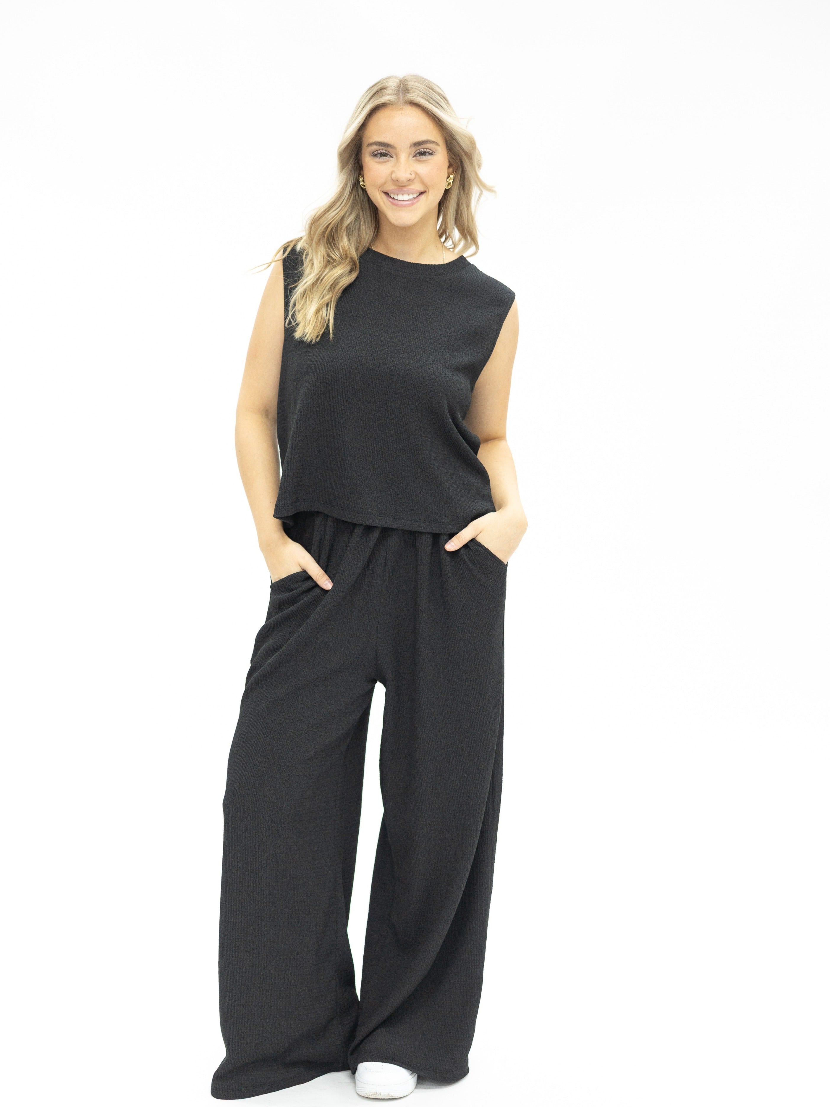 The Earhart Pants, Black